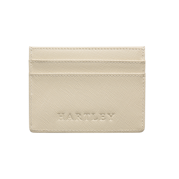 Hartley Beige Saffiano Italian Wallet