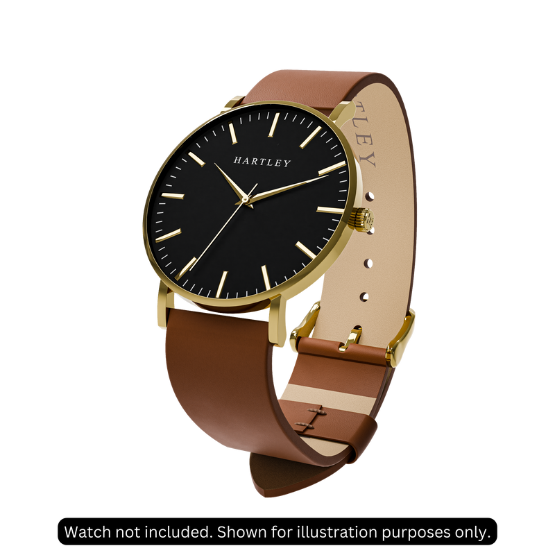 Brown Leather Strap Example Image 1