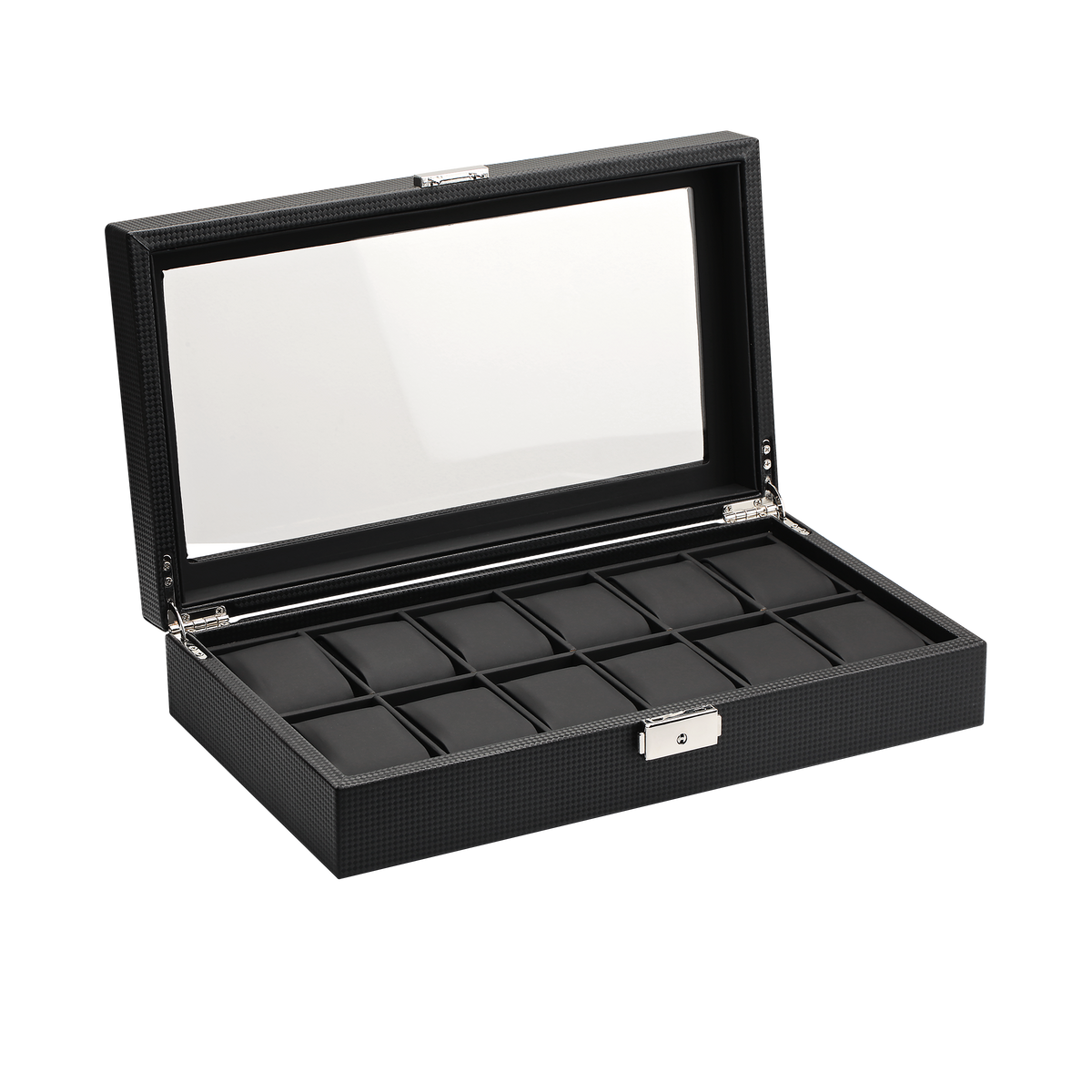 Hartley Black 12-Slot Collectors Box